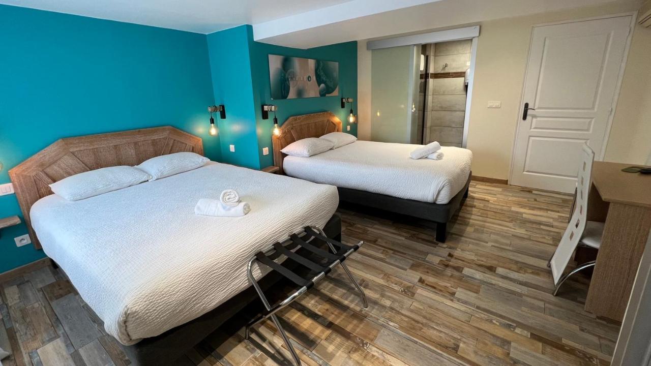 Logis Hotel Restaurant Bellevue Saint-Martin-dʼArdèche Dış mekan fotoğraf
